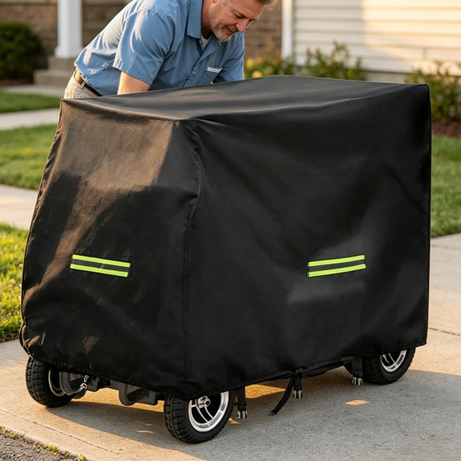 Outdoor Power Wheelchair - Mobility Scooter Cover Waterproof Wheelchair Storage