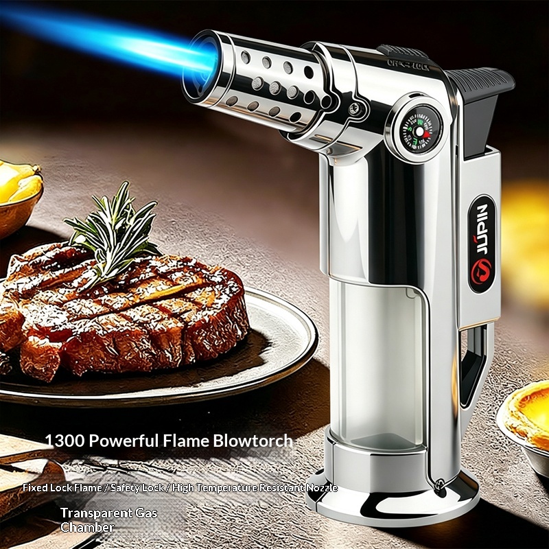 Butane Torch Lighter Windproof - Outdoor Kitchen Power Burner review and price