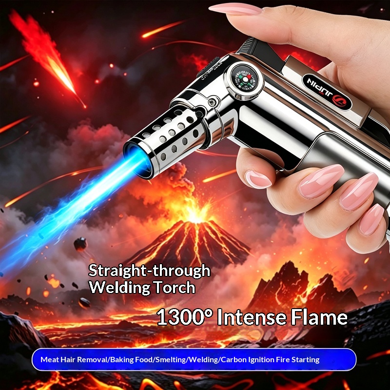 Butane Torch Lighter Windproof - Outdoor Kitchen Power Burner review and price