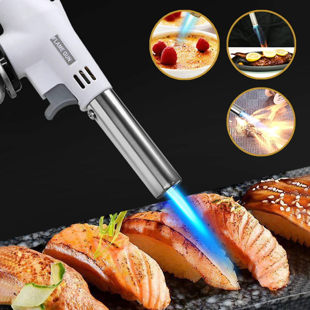 Portable Metal Flame Gun Butan - Outdoor Kitchen Power Burner review and price