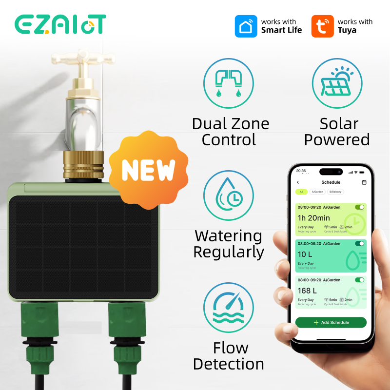 Smart Sprinkler Water Timer Tu - Power Zone Outdoor Timer review and price