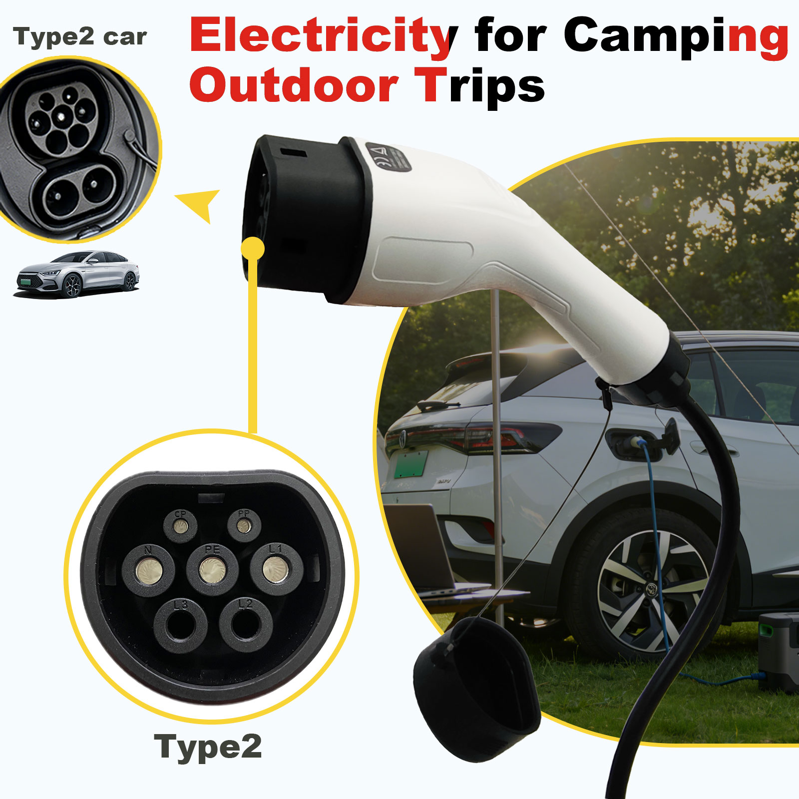 Type2 V2L Discharge Adapter 16 - Outdoor Power Parts review and price