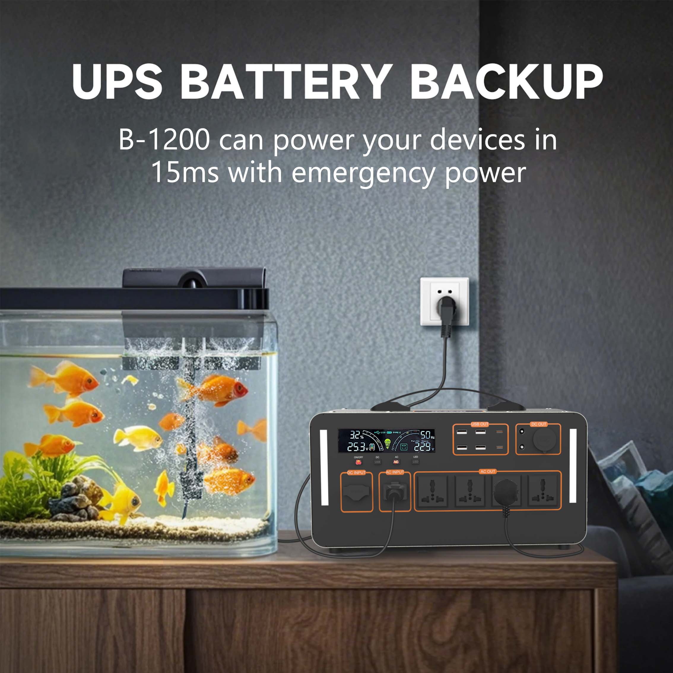 1500W Solar Portable Power Sta - Outdoor Uninterruptible Power Supply review and price