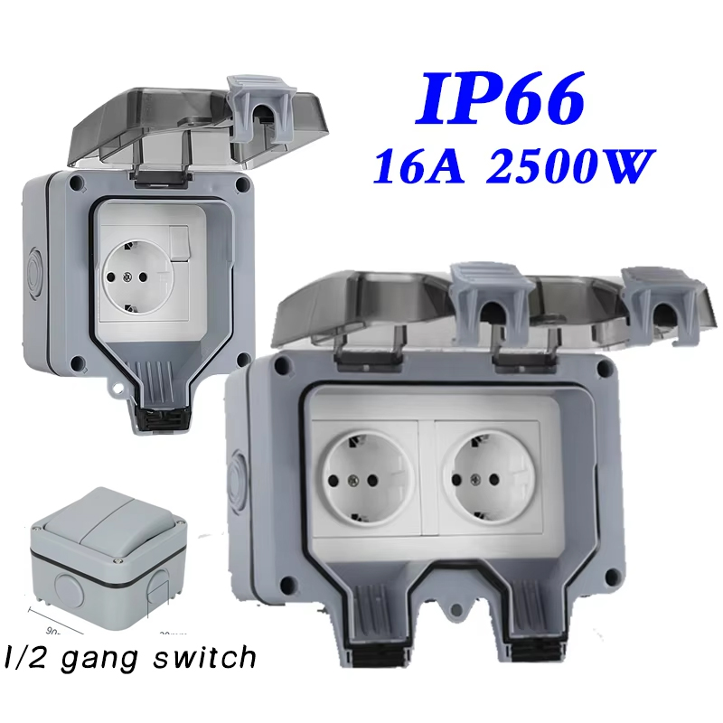 EU KR Outdoor Wall Waterproof  - Outdoor Power Parts review and price