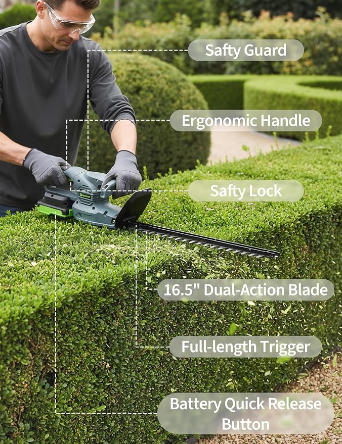 18-20V Cordless Hedge Trimmer  - Hedge Trimmer Cordless review and price