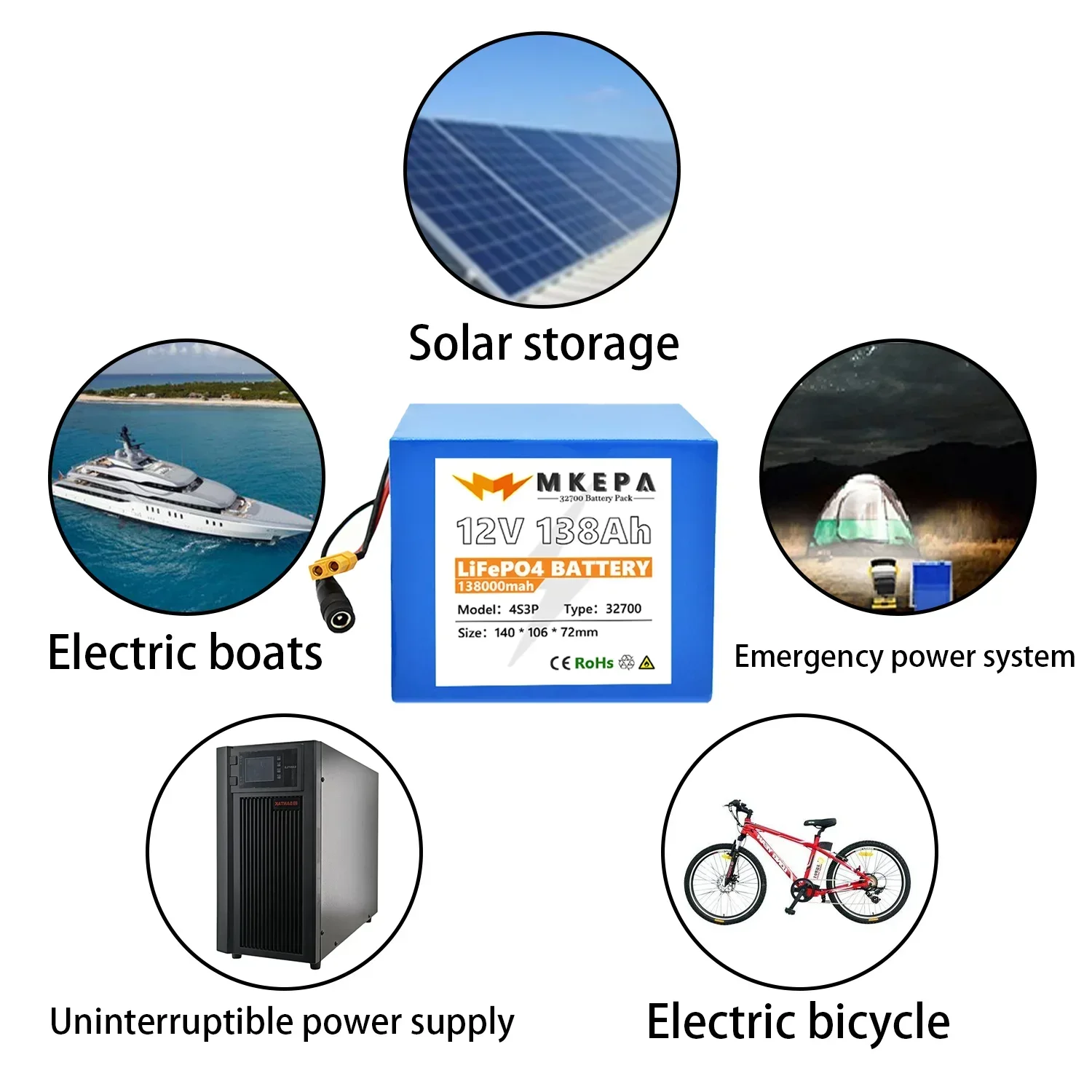 32700 4S3P 12V Lithium Battery - Outdoor Uninterruptible Power Supply review and price