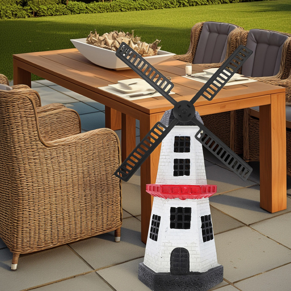 Solar Powered Dutch Windmill B - Outdoor Power Parts review and price