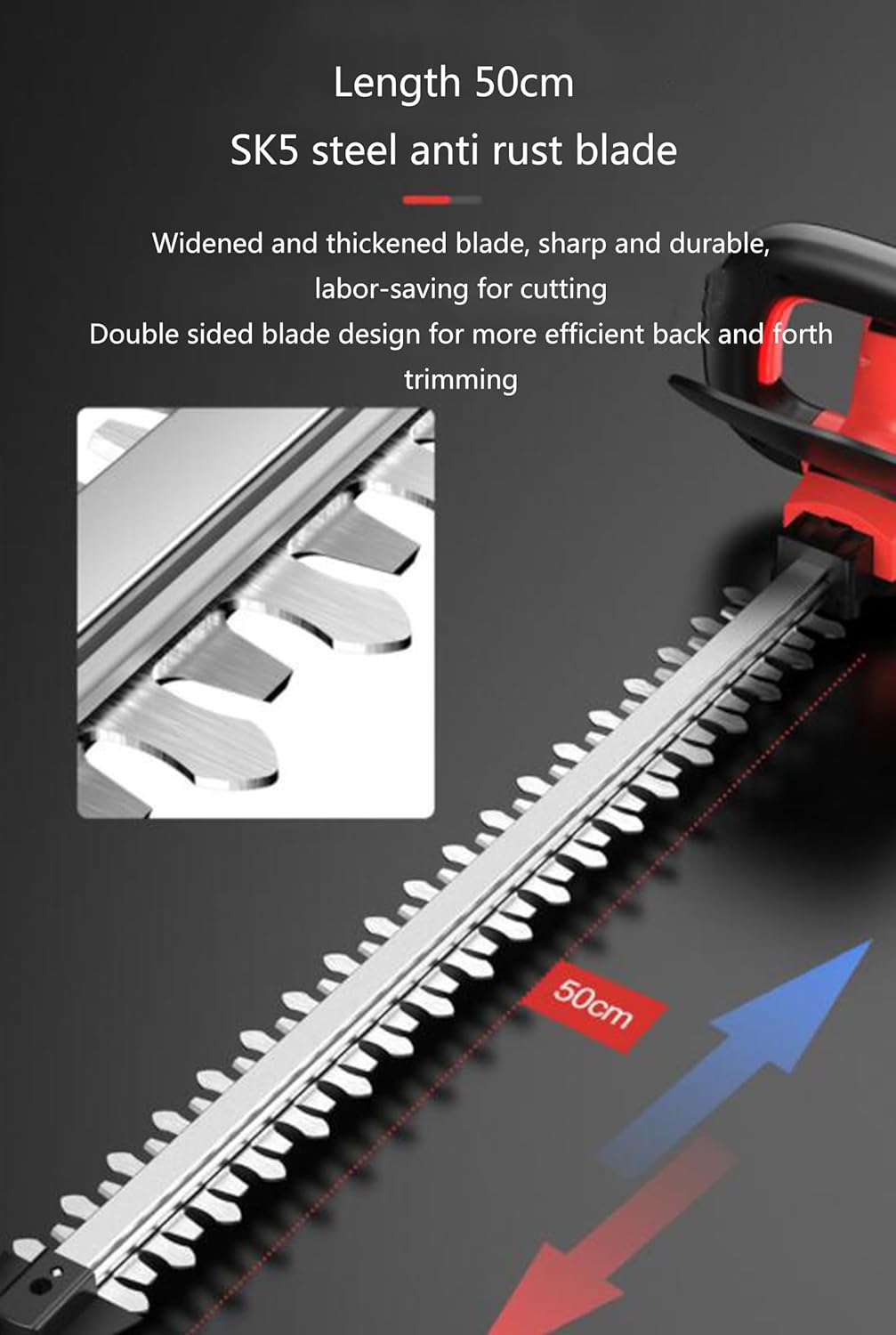 18vLithium Battery Powered Hed - Hedge Trimmer Cordless review and price