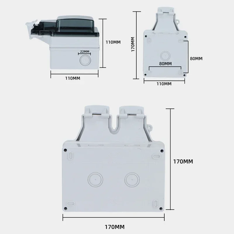 Tuya Waterproof Electrical Wal - Outdoor Power Quincy review and price