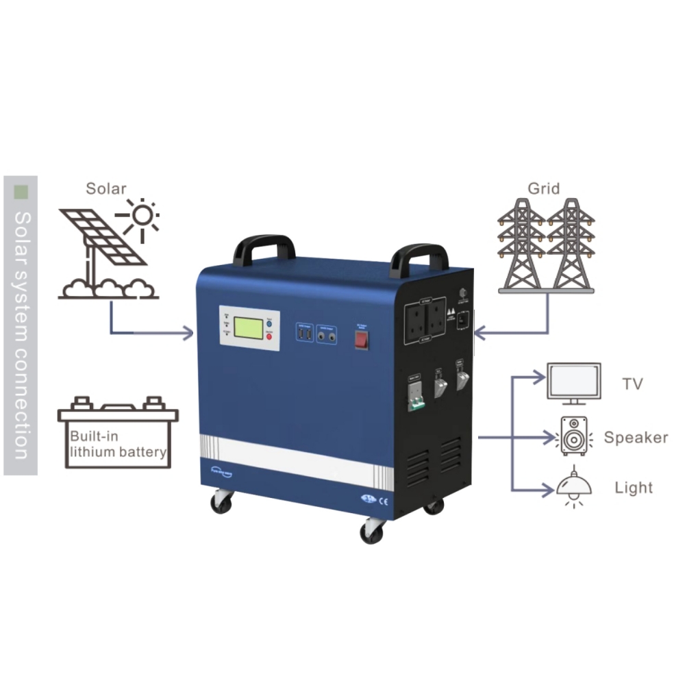 2kwPower Solar Generator 100Ah - Outdoor Uninterruptible Power Supply review and price