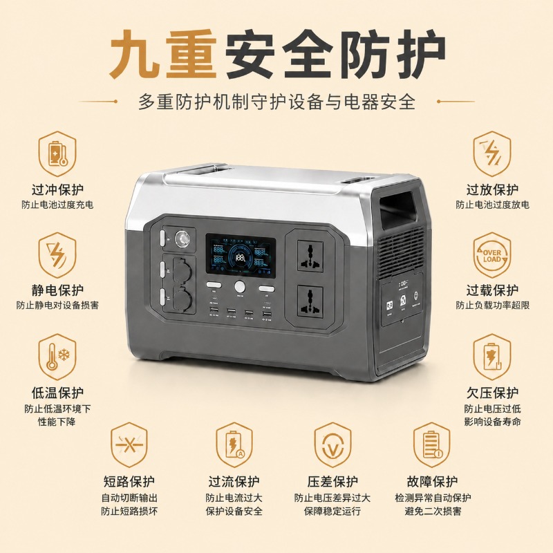 1800W Portable Power Station U - Outdoor Uninterruptible Power Supply review and price