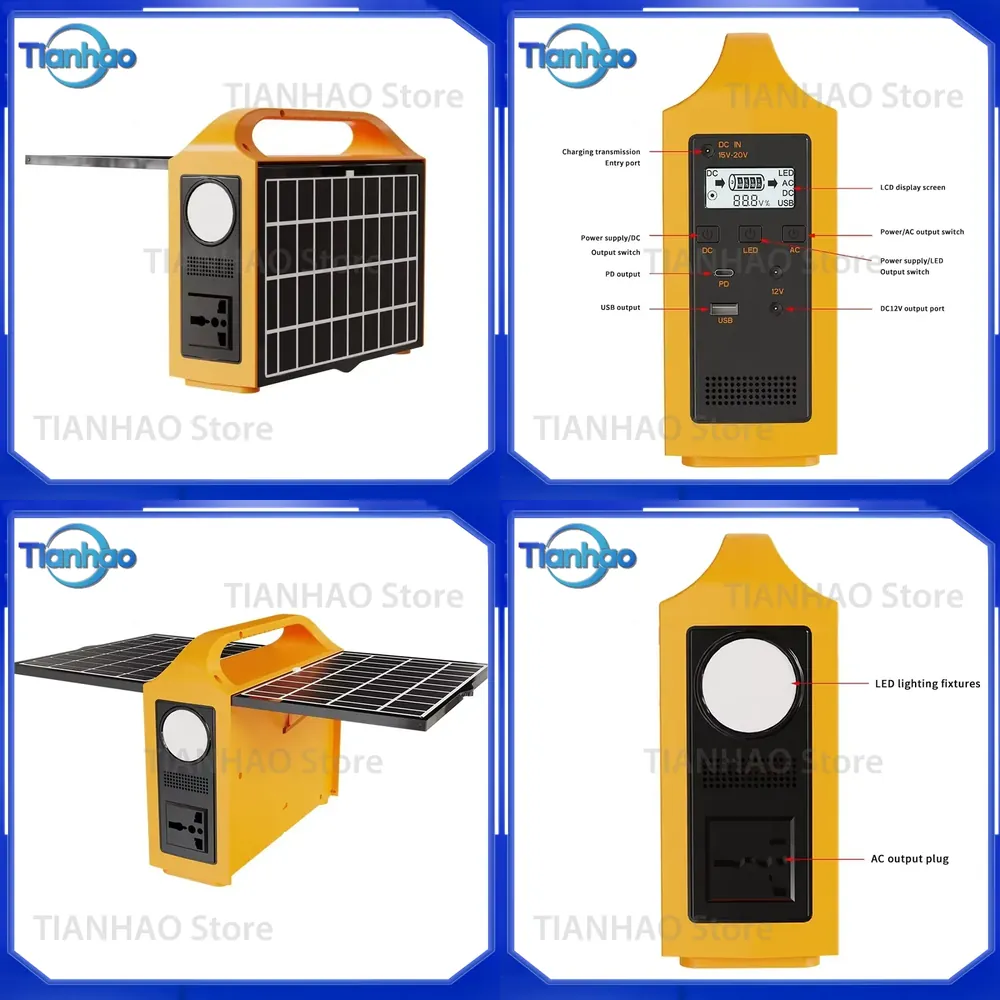 200W Multi-Function Solar Powe - Outdoor Uninterruptible Power Supply review and price